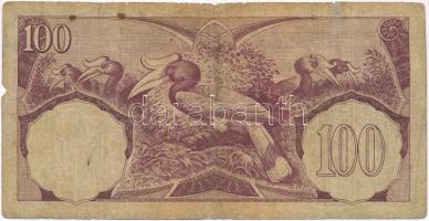 Indonézia 1959. 100R T:III-,IV ragasztott
Indonesia 1959. 100 Rupiah C:VG,G sticked
Krause 69