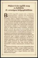 Posták világtalálkozója reprodukció, Hesshaimer Jubilehe