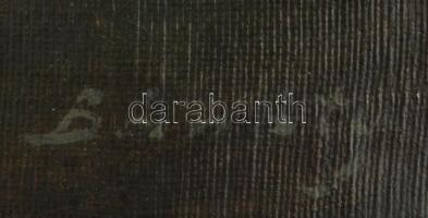 Bánáty jelzéssel: Női portré. Olaj, vászon, 50×40 cm