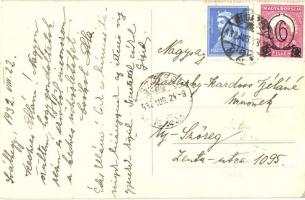 1932 Budapest XII. Svábhegyi villa kertje. photo