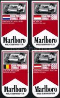1980 Grand Prix Formula 1 Marlboro - 15 db matrica