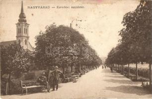 Nagyvárad, Oradea; Ezredévi emléktér, templom / square, church