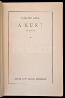 Gárdonyi Géza: A kürt. Gárdonyi Géza Munkái. Bp., é.n, Dante. Kiadói, álbordázott, festett, dúsan ar...