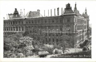 1927 Vienna, Wien; Justizpalast nach dem Brand / Palace of Justice after the fire