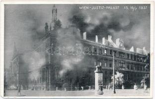 1927 Vienna, Wien; Justiz Palast am 15 und 16 Juli / the burning Palace of Justice