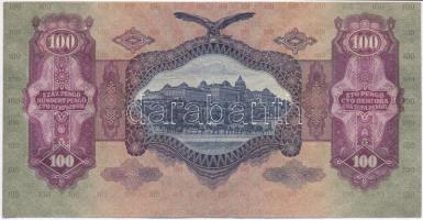 1930. 100P (4x) közte 3db sorszámkövető és 1db közeli sorszám T:I-,II