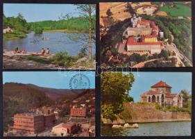 Kb. 170 db MODERN magyar és külföldi városképes lap és üdvözlőlapok / Cca. 170 modern Hungarian and European town-view postcards and greeting cards