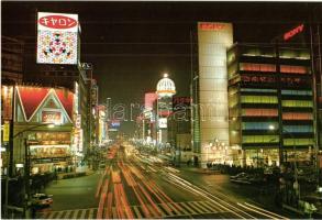 19 MODERN japán városképes lap Tokyo-ból tokban / 19 modern Japanese town-view postcards from Tokyo in case