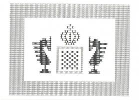 10 db MODERN sakk motívumlap / 10 modern chess motive cards