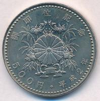 Japán 1990. 500Y Cu-Ni "Akihito császár trónra lépése" T:1
Japan 1990. 500 Yen Cu-Ni &quo...