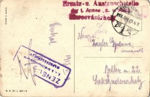 Lady. B.K.W.I. 481-4. s: Mela Koehler + Ersatz u. Austauschstelle der 1. Armee Marosvásárhely (worn ...
