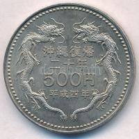 Japán 1992. 500Y Cu-Ni "Okinawa visszatérésének 20. évfordulója" T:1
Japan 1992. 500 Yen ...