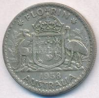 Ausztrália 1959. 1Fl Ag "II. Erzsébet" T:3
Australia 1959. 1 Florin Ag "Elizabeth II...