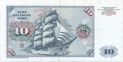 NSZK 1980. 10M T:III
FRG 1980. 10 Mark C:F
Krause 31d