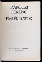 Rákóczi Ferenc: Emlékiratok. Fordította és az utószót írta Vas István. A jegyzetek és az előszó Hopp...