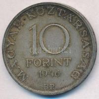 1948. 10Ft Ag "Széchenyi" T:2 patina
Adamo EM2