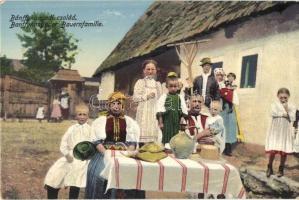 Bánffyhunyad, Huedin; család / Bauernfamilie / family folklore