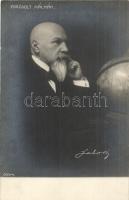 2 db RÉGI magyar híres ember motívumlap; Lehár Ferenc és Porzsolt Kálmán / 2 pre-1945 Hungarian famo...