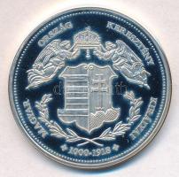 DN "Magyarország Keresztény Királyai / I. Mátyás 1458-1490" Ag emlékérem (20g/0.333/38,36m...