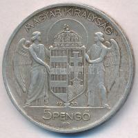 1939. 5P Ag "Horthy balra" T:2 
Adamo P8.2