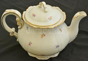 Hiánytalan hat személyes Zsolnay teás készlet. Matricás, jelzett