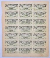 Belgium / Brüsszel 1899. "Magyarországi Villamos, Világítási és Elektromos Vállalkozások" ...