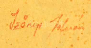 Szőnyi jelzéssel: Kisbaba portré, pasztell, papír, üvegezett fa keretben, 23,5×17,5 cm