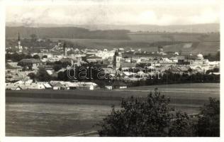 Losonc, Lucenec; látkép / panorama view "vissza" So. Stpl