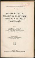 Szenes Adolf: Tréfás számtani feladatok és játékok szerepe a számtan tanításánál. Szeged, 1930, Széc...