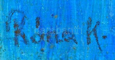 Róna jelzéssel: Női portré. Olaj, farost, 50×40 cm