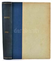 1958 A Fotó magazin teljes évfolyama, egybekötve
