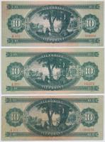 1949. 10Ft (3x) T:III,III-
Adamo F3