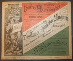 1897 Az ezeréves Magyarország képes folyóirat száma