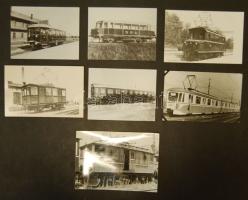 7 db vasút és HÉV fotó
