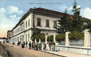 Lugos, Lugoj; Iskolanővérek rendháza és tanintézete / girl school, nunnery  (EK)