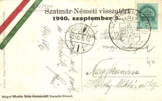1940 Szatmárnémeti, Satu Mare; Kazinczy utca, Deutsch, Grünfeld és Dr. Fodor üzlete / Strada / stree...
