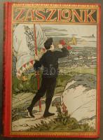 1915-16 A Zászlónk c. cserkészújság évfolyama bekötve