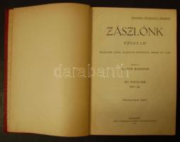 1915-16 A Zászlónk c. cserkészújság évfolyama bekötve