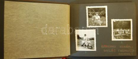 1959 Magyarország fotóalbum kb 150 amatőr képpel