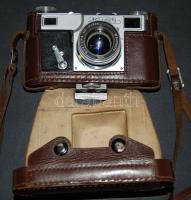 1958 Kijev IV/a féynképezőgép eredeti bőrtokban