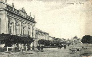Ipolyság, Sahy; városháza / town hall (fa)