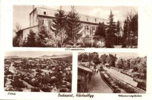 Budapest II. Hűvösvölgy, OTI szanatórium, Villamos végállomás