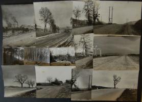 cca 1960 Salgótarján és környéke 11 db fotó