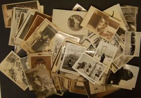 cca 1920-1980 240 db vegyes fotó benne sok   magyar, erdélyi városképes fotóval