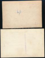 cca 1920-1930 Ipari gépek, 2 db fotó, az egyik hátulján pecséttel jelzett, 12×8 ill. 13×9 cm