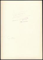 cca 1941 Gitta balettművésznő, 2 db fotó Dorés párizsi műterméből, 24×17,5 cm