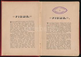 Máté Lajos: Fiume, Abbazia és Cirkvenica és a horvát partvidék. (Kroatischer Küstenland.) Bp.,1894, ...