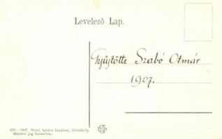 Keszthely, Izraelita templom, zsinagóga. Mérei Ignác kiadása (r)