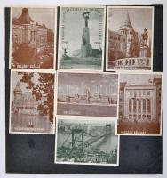 Vegyes kb. 2500 darabos gyufacímke gyűjtemény kartonlapokra ragasztva, sorozatonként rendezett, jó á...