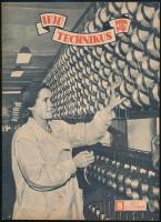 1953 az Ifjú technikus 2. évf. 9. lapszáma, számos érdekes írással